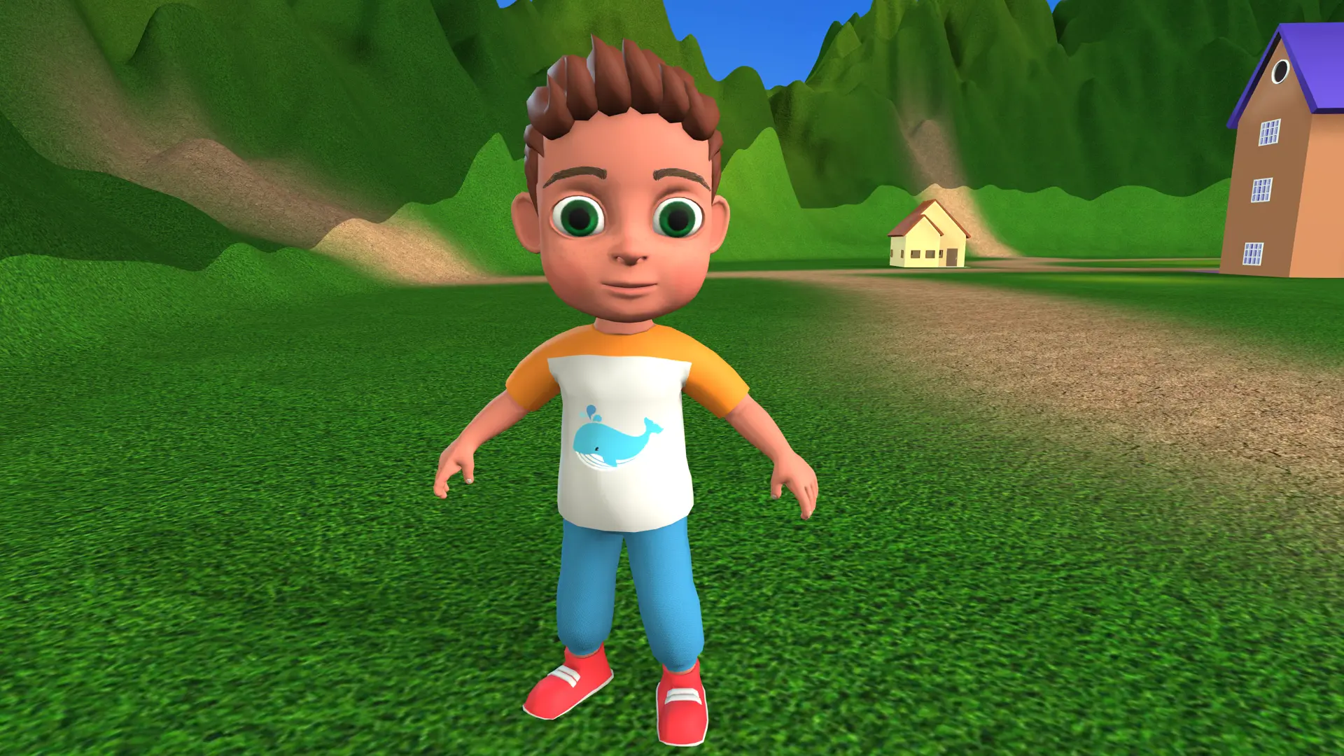 Chintu 3D Animation Character – Rigged iClone AND FBX Model