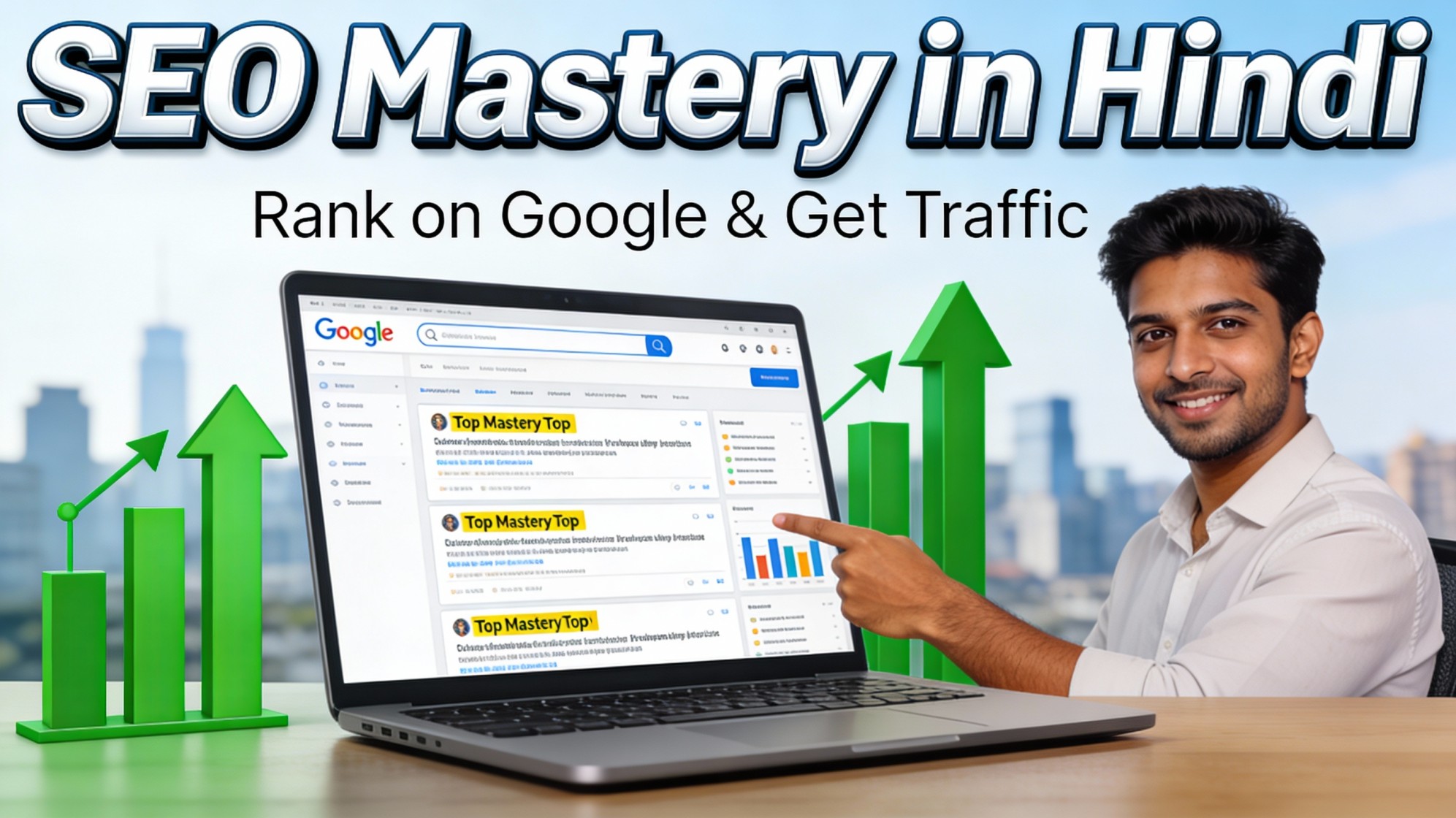 Complete SEO Mastery Course in Hindi: On-Page, Off-Page &amp; Technical SEO